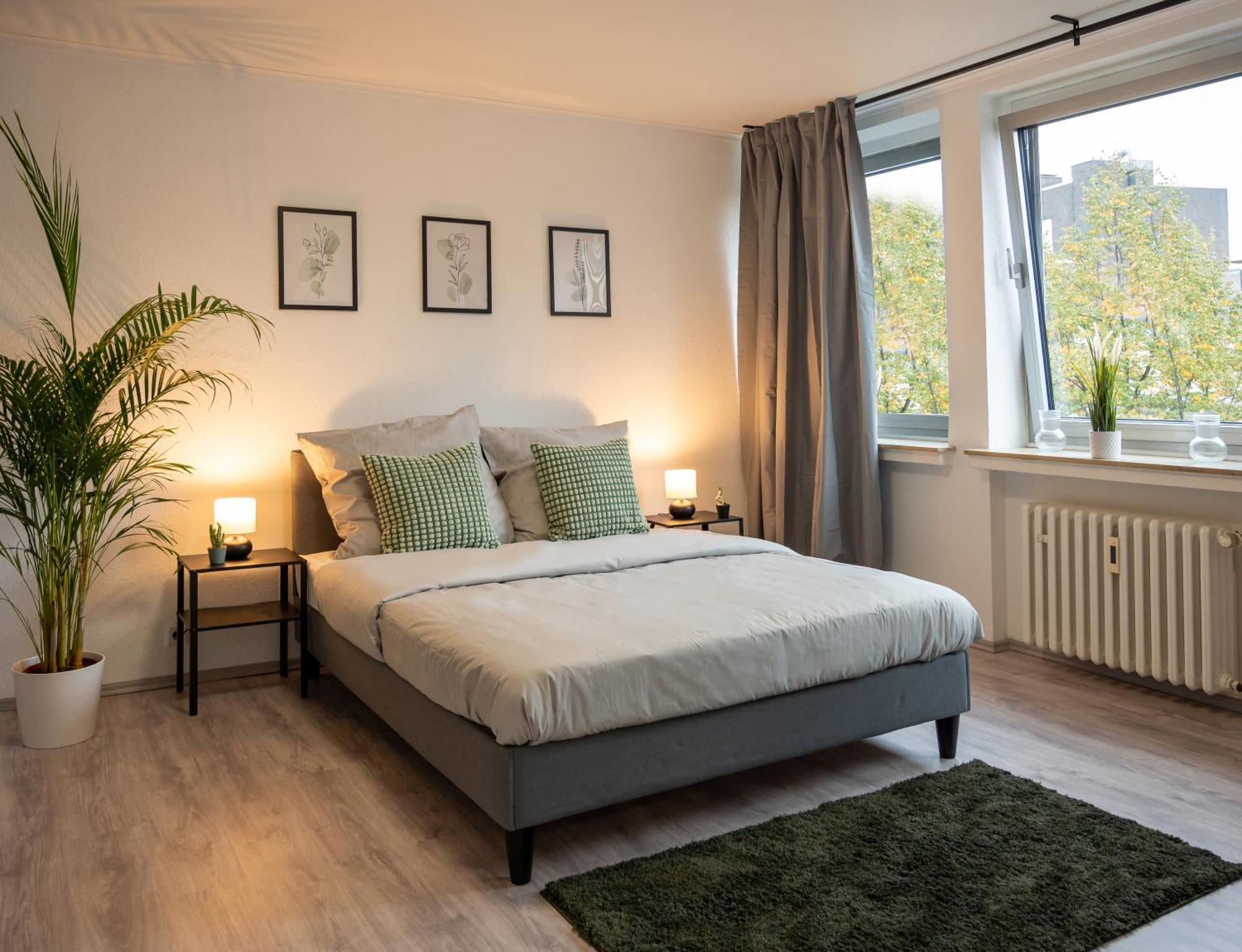Stilvolles Apartment Im Essener Stadtkern Esterno foto