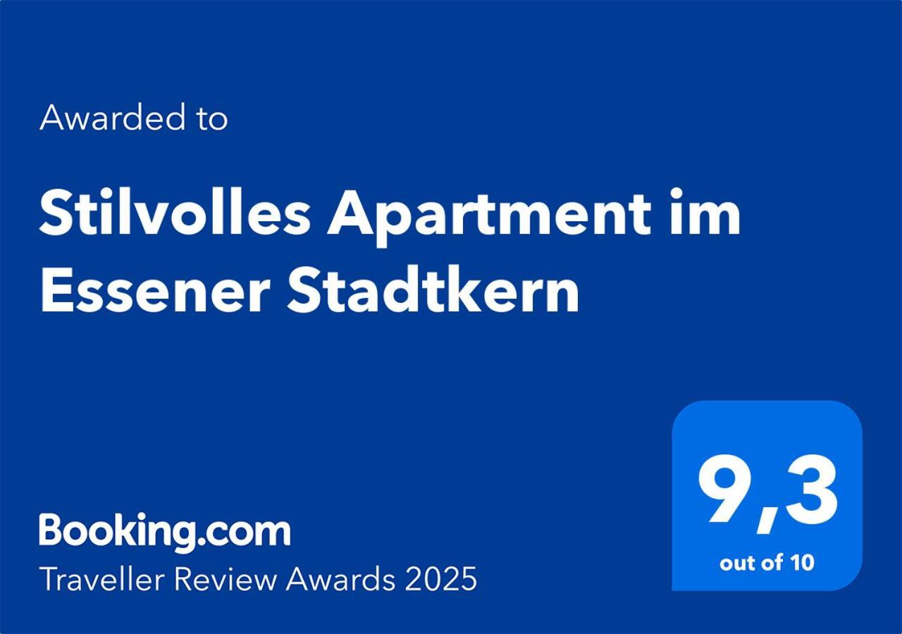 Stilvolles Apartment Im Essener Stadtkern Esterno foto
